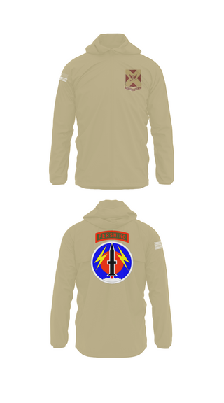 Windbreaker, 4/9 Field Artillery 56 Command (Pershing), Army, Teamtime, Team time, sublimation, custom sports apparel, team uniforms, spirit wear, spiritwear, sports uniforms, custom shirts, team store, custom team store, fundraiser sports, apparel fundraiser