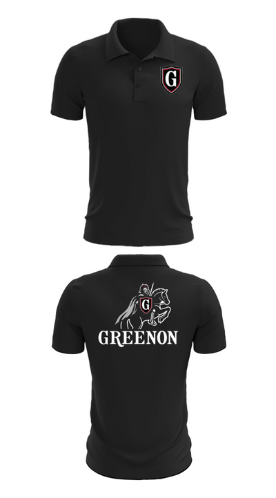 Greenon Knights 17208491 Short Sleeve Performance Polo - 28