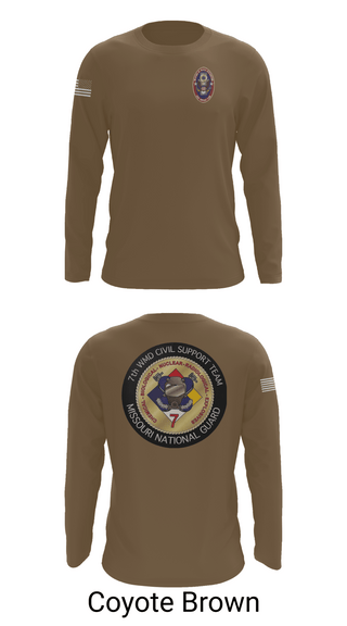 Long Sleeve Performance Shirt, 7th CST, Army, Teamtime, Team time, sublimation, custom sports apparel, team uniforms, spirit wear, spiritwear, sports uniforms, custom shirts, team store, custom team store, fundraiser sports, apparel fundraiser