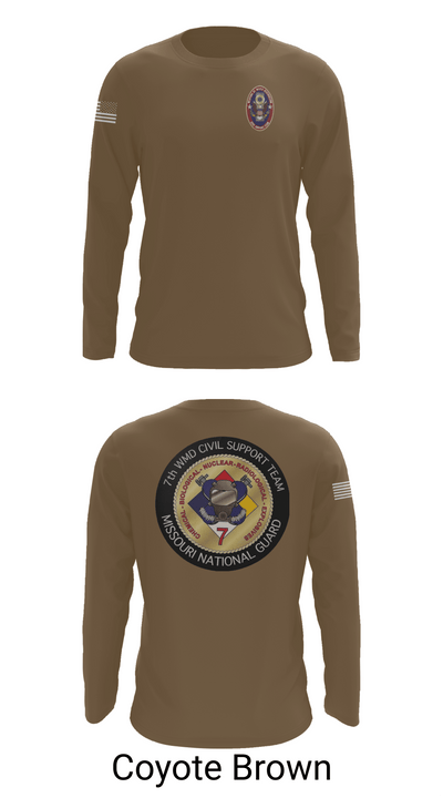 7th CST 5552337 Long Sleeve Performance Shirt - 6