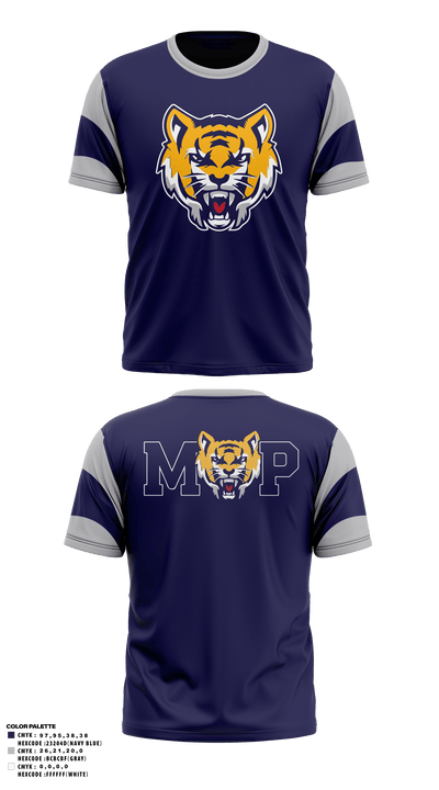 Moss Point High School Band 62509341 Short Sleeve Performance Shirt - 41