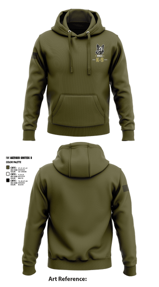 Hoodie, Mals K9, Police, Teamtime, Team time, sublimation, custom sports apparel, team uniforms, spirit wear, spiritwear, sports uniforms, custom shirts, team store, custom team store, fundraiser sports, apparel fundraiser