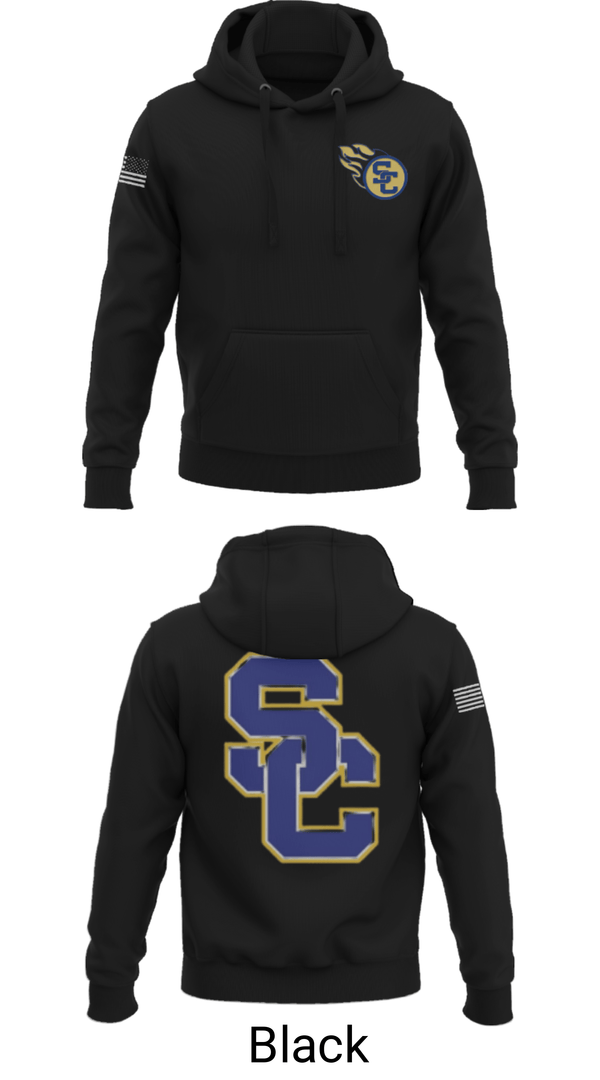 Hoodie, St Charles Catholic High School Football, Football, Teamtime, Team time, sublimation, custom sports apparel, team uniforms, spirit wear, spiritwear, sports uniforms, custom shirts, team store, custom team store, fundraiser sports, apparel fundraiser
