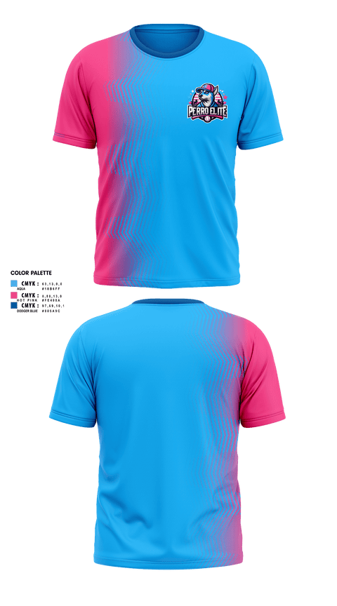 Short Sleeve Performance Shirt, PERRO ELITE, Baseball, Teamtime, Team time, sublimation, custom sports apparel, team uniforms, spirit wear, spiritwear, sports uniforms, custom shirts, team store, custom team store, fundraiser sports, apparel fundraiser