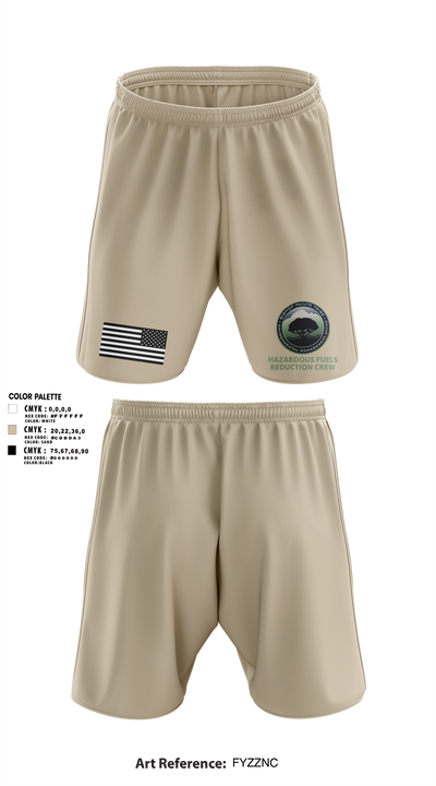 Bishop Paiute EMO/ Hazardous Fiels Reduction 49408789 Athletic Shorts With Pockets - 7