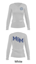 Mount St. Mary Catholic School Cross Country 34367170 Women's Long Sleeve V-neck Shirt - 16