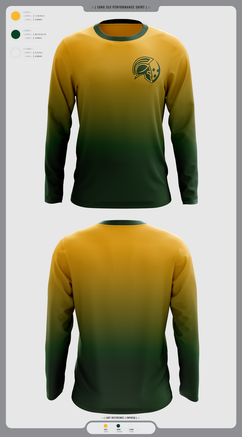 Long Sleeve Performance Shirt, Glenbrook North Spartan Bowling, Bowling, Teamtime, Team time, sublimation, custom sports apparel, team uniforms, spirit wear, spiritwear, sports uniforms, custom shirts, team store, custom team store, fundraiser sports, apparel fundraiser