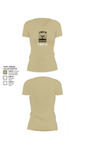 C MED 141 64606356 Women's Short Sleeve V-neck Shirt - 80