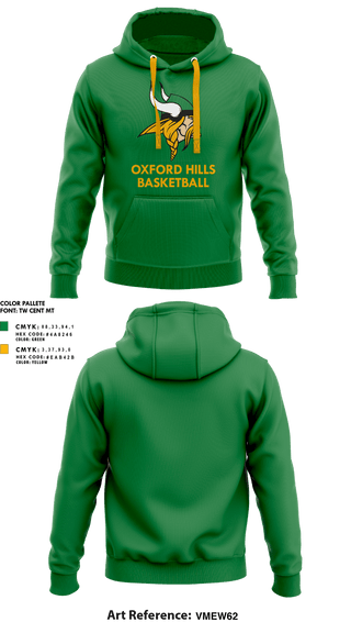 Hoodie, Oxford Hills Comprehensive High School Basketball, Men's Basketball, Teamtime, Team time, sublimation, custom sports apparel, team uniforms, spirit wear, spiritwear, sports uniforms, custom shirts, team store, custom team store, fundraiser sports, apparel fundraiser