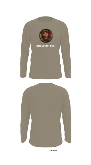 Long Sleeve Performance Shirt, Hays County SWAT, Police, Teamtime, Team time, sublimation, custom sports apparel, team uniforms, spirit wear, spiritwear, sports uniforms, custom shirts, team store, custom team store, fundraiser sports, apparel fundraiser
