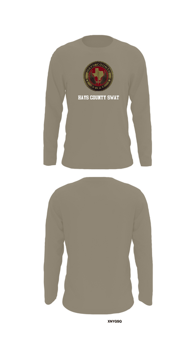 Hays County SWAT 65771365 Long Sleeve Performance Shirt 69