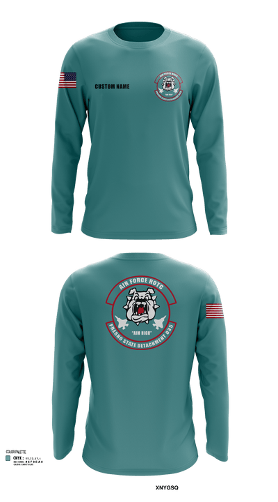 Detachment 035 78200386 Long Sleeve Performance Shirt 106