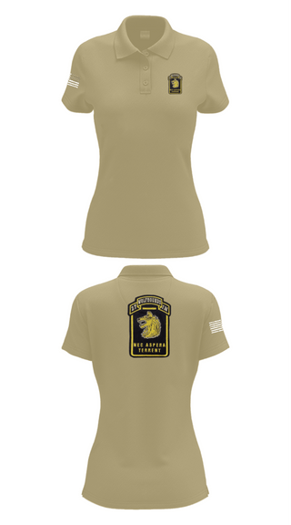 Womens Short Sleeve Performance Polo, Wolfhounds, Army, Teamtime, Team time, sublimation, custom sports apparel, team uniforms, spirit wear, spiritwear, sports uniforms, custom shirts, team store, custom team store, fundraiser sports, apparel fundraiser