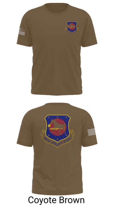 167th air wing 60974833 Short Sleeve Performance Shirt - 16