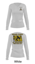Gladiators Wrestling Club 89739308 Women's Long Sleeve V-neck Shirt -1 16