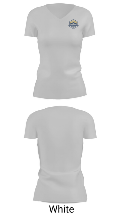 Relentless Pergolas 74517746 Women's Short Sleeve V-neck Shirt - 19