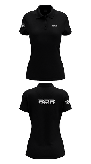 Womens Short Sleeve Performance Polo, RDR TRUCKS LLC., , Teamtime, Team time, sublimation, custom sports apparel, team uniforms, spirit wear, spiritwear, sports uniforms, custom shirts, team store, custom team store, fundraiser sports, apparel fundraiser
