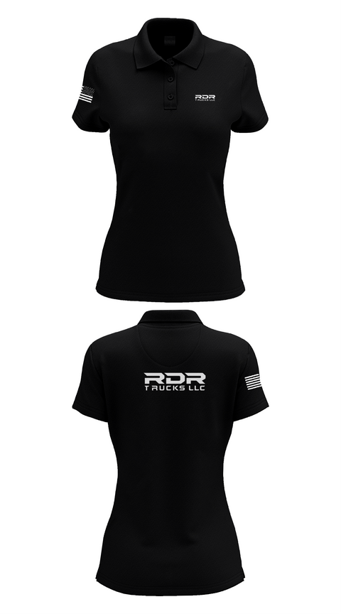 Womens Short Sleeve Performance Polo, RDR TRUCKS LLC., , Teamtime, Team time, sublimation, custom sports apparel, team uniforms, spirit wear, spiritwear, sports uniforms, custom shirts, team store, custom team store, fundraiser sports, apparel fundraiser