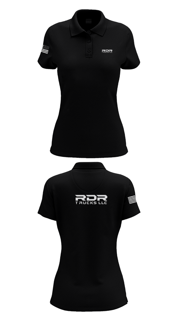 Womens Short Sleeve Performance Polo, RDR TRUCKS LLC., , Teamtime, Team time, sublimation, custom sports apparel, team uniforms, spirit wear, spiritwear, sports uniforms, custom shirts, team store, custom team store, fundraiser sports, apparel fundraiser