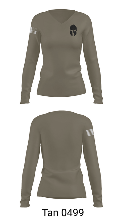 uN ğiNÿå 21846884 Women's Long Sleeve V-neck Shirt - 73
