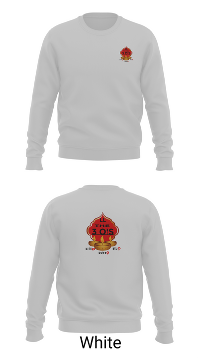 3 O's 95365157 Crew Neck Sweatshirt - 2