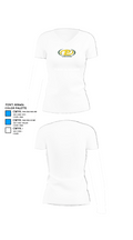 Placer Jr. Hillmen 59167303 Women's Short Sleeve V-neck Shirt - 18