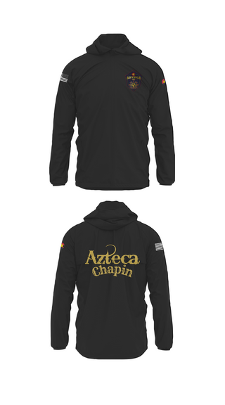 Windbreaker, Azteca FC, Men's Soccer, Teamtime, Team time, sublimation, custom sports apparel, team uniforms, spirit wear, spiritwear, sports uniforms, custom shirts, team store, custom team store, fundraiser sports, apparel fundraiser