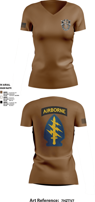 Women's Short Sleeve Vneck Shirt, 20th group, Army, Teamtime, Team time, sublimation, custom sports apparel, team uniforms, spirit wear, spiritwear, sports uniforms, custom shirts, team store, custom team store, fundraiser sports, apparel fundraiser
