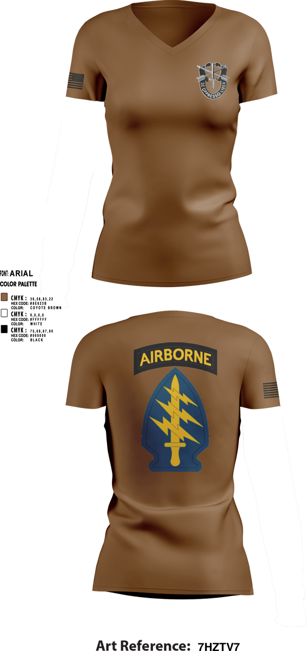 Women's Short Sleeve Vneck Shirt, 20th group, Army, Teamtime, Team time, sublimation, custom sports apparel, team uniforms, spirit wear, spiritwear, sports uniforms, custom shirts, team store, custom team store, fundraiser sports, apparel fundraiser