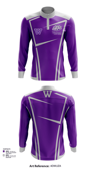 Quarter Zip Jacket, Walnut Middle School, Spirit Store, Teamtime, Team time, sublimation, custom sports apparel, team uniforms, spirit wear, spiritwear, sports uniforms, custom shirts, team store, custom team store, fundraiser sports, apparel fundraiser