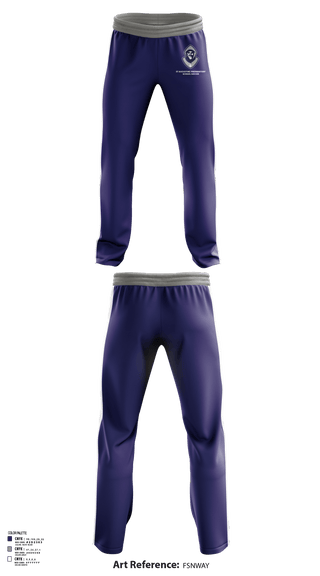 Sweatpants, St Augustine Preparatory School Soccer, Men's Soccer, Teamtime, Team time, sublimation, custom sports apparel, team uniforms, spirit wear, spiritwear, sports uniforms, custom shirts, team store, custom team store, fundraiser sports, apparel fundraiser