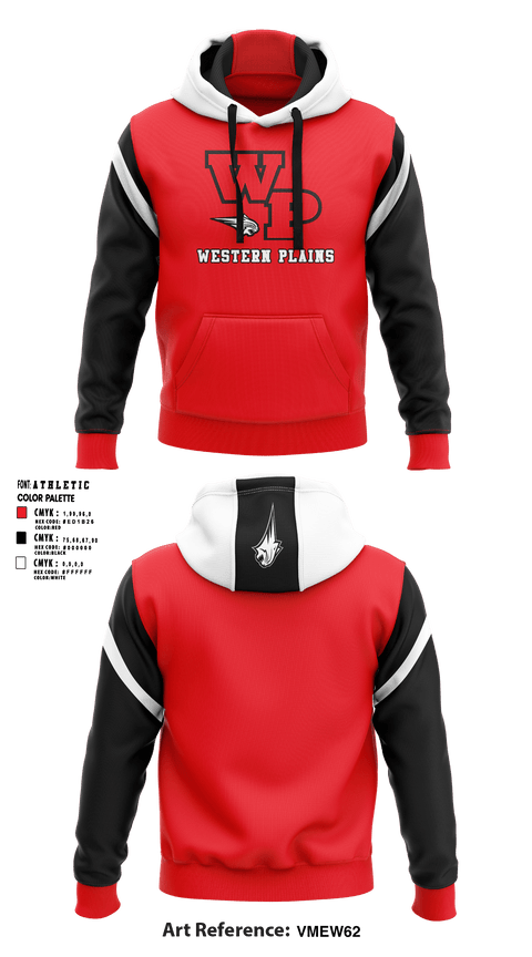 Hoodie, Western Plains High School Football, Football, Teamtime, Team time, sublimation, custom sports apparel, team uniforms, spirit wear, spiritwear, sports uniforms, custom shirts, team store, custom team store, fundraiser sports, apparel fundraiser