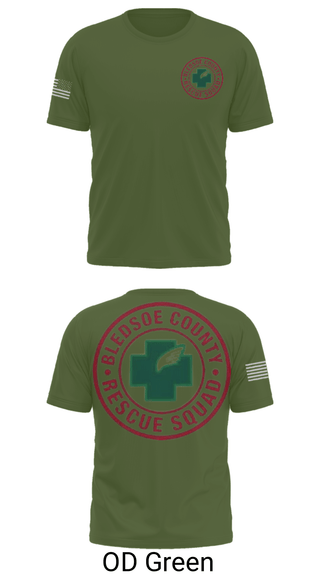 Short Sleeve Performance Shirt, Bledsoe County Rescue Squad, , Teamtime, Team time, sublimation, custom sports apparel, team uniforms, spirit wear, spiritwear, sports uniforms, custom shirts, team store, custom team store, fundraiser sports, apparel fundraiser
