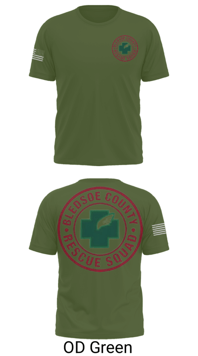 Bledsoe County Rescue Squad 83913637 Short Sleeve Performance Shirt - 56