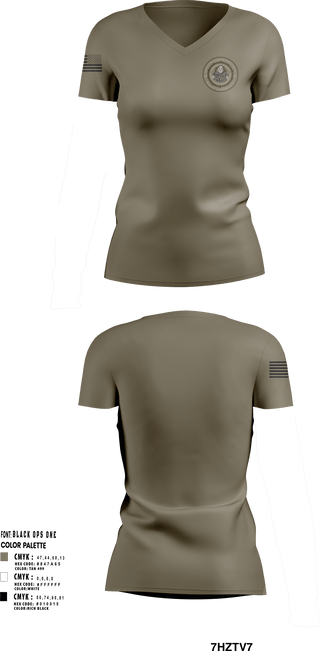 Women's Short Sleeve Vneck Shirt, FbiFBI, , Teamtime, Team time, sublimation, custom sports apparel, team uniforms, spirit wear, spiritwear, sports uniforms, custom shirts, team store, custom team store, fundraiser sports, apparel fundraiser