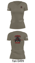 1st Cav 3rd BEB ACO “Outlaw” 26050873 Women's Short Sleeve V-neck Shirt - 68