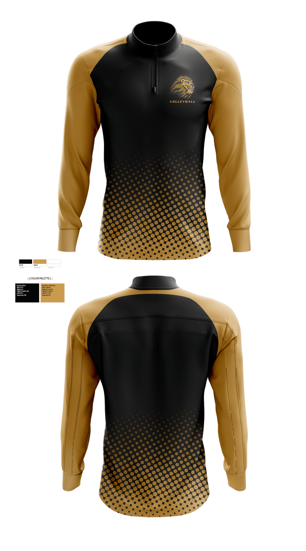 Quarter Zip Jacket, Kelton STEAM Academy Volleyball, Women's Volleyball, Teamtime, Team time, sublimation, custom sports apparel, team uniforms, spirit wear, spiritwear, sports uniforms, custom shirts, team store, custom team store, fundraiser sports, apparel fundraiser