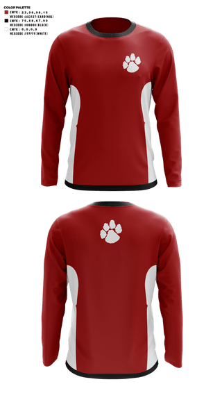 Long Sleeve Performance Shirt, Asheville High School Cheer, Cheer, Teamtime, Team time, sublimation, custom sports apparel, team uniforms, spirit wear, spiritwear, sports uniforms, custom shirts, team store, custom team store, fundraiser sports, apparel fundraiser
