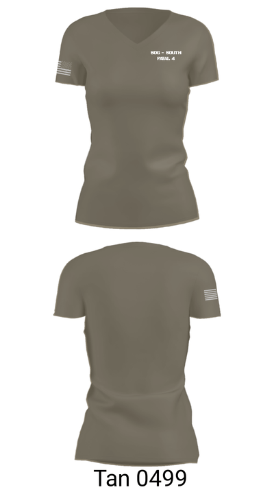 SOG - SOUTH FATAL 4 57727740 Women's Short Sleeve V-neck Shirt - 65