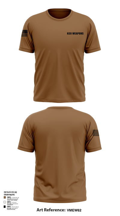 N39 Weapons 82831119 Short Sleeve Performance Shirt - 114