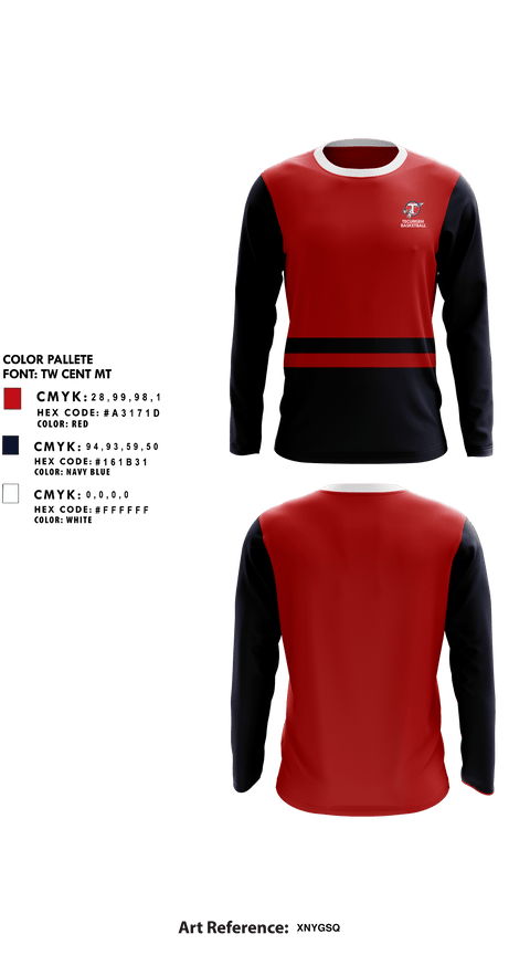 Long Sleeve Performance Shirt, Tecumseh High School Basketball, Women's Basketball, Teamtime, Team time, sublimation, custom sports apparel, team uniforms, spirit wear, spiritwear, sports uniforms, custom shirts, team store, custom team store, fundraiser sports, apparel fundraiser
