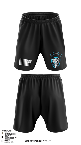 Athletic Shorts With Pockets, 3RD PLT95TH CBRN3rd plt, Army, Teamtime, Team time, sublimation, custom sports apparel, team uniforms, spirit wear, spiritwear, sports uniforms, custom shirts, team store, custom team store, fundraiser sports, apparel fundraiser