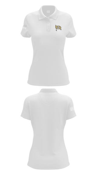 Womens Short Sleeve Performance Polo, Perrin Pirates, Football, Teamtime, Team time, sublimation, custom sports apparel, team uniforms, spirit wear, spiritwear, sports uniforms, custom shirts, team store, custom team store, fundraiser sports, apparel fundraiser