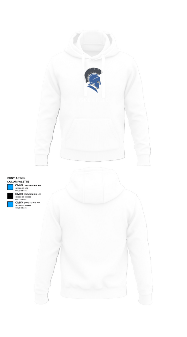 Hoodie, Sparta, Track & Field, Teamtime, Team time, sublimation, custom sports apparel, team uniforms, spirit wear, spiritwear, sports uniforms, custom shirts, team store, custom team store, fundraiser sports, apparel fundraiser