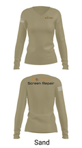 ROCCO 67926765 Women's Long Sleeve V-neck Shirt - 97