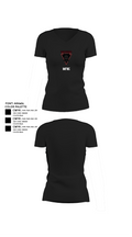 MFRC 40243185 Women's Short Sleeve V-neck Shirt - 24