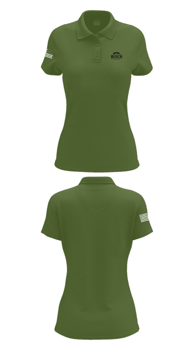 Busch Ranch 16880280 Women's Short Sleeve Performance Polo  - 25
