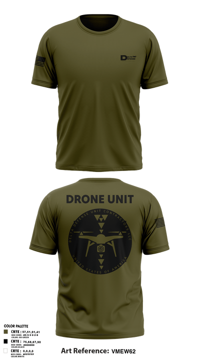 Delta Defense Unit 32292143 Old School Cotton Feel Shirt - 108