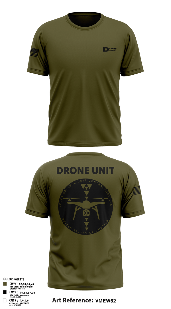 Old School Cotton Feel Shirt, Delta Defense Unit, Police, Teamtime, Team time, sublimation, custom sports apparel, team uniforms, spirit wear, spiritwear, sports uniforms, custom shirts, team store, custom team store, fundraiser sports, apparel fundraiser