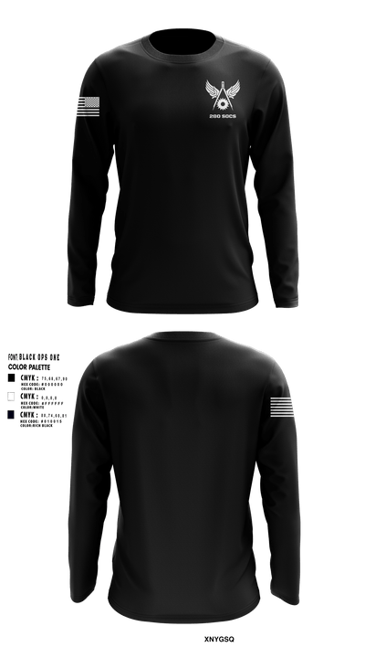 131st CES 9925282 Long Sleeve Performance Shirt - 2